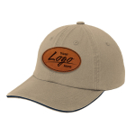 Port Authority C830 Sandwich Bill Cap with Striped Closure