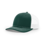 Dark Green / White