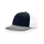 Navy / White / Heather Grey