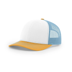 White / Columbia Blue / Yellow